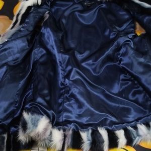 INC BRAND  IMITATION  FUR COAT